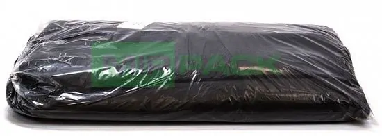Мешки для мусора 120 л, 35 мкм, в пачках, 200 шт. черные, - 2х слойные до 35 кг - Вид 2